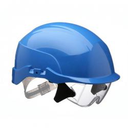 Cheap Stationery Supply of Centurion Spectrum Safety Helmet Blue with Eye Protection Blue CNS20BA *Up to 3 Day Leadtime* 149764 Office Statationery