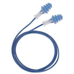 Cheap Stationery Supply of Howard Leight Fusion Detectable Regular Earplugs Attached Cord Blue FDL *Up to 3 Day Leadtime* 149774 Office Statationery