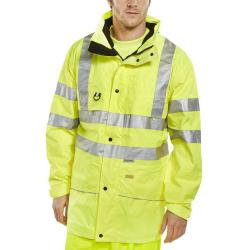 Cheap Stationery Supply of B-Seen High Visibility Carnoustie Jacket 5XL Saturn Yellow CARSY5XL *Up to 3 Day Leadtime* 149781 Office Statationery