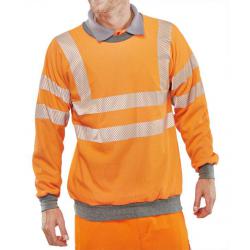 Cheap Stationery Supply of Click Arc Flash GO/RT Sweatshirt L Orange CARC56ORL *Up to 3 Day Leadtime* 149869 Office Statationery