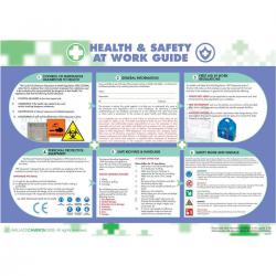 Cheap Stationery Supply of Wallace Cameron Health and Safety At Work Poster Laminated Wall-mountable W590xH420mm 5405023 149985 Office Statationery