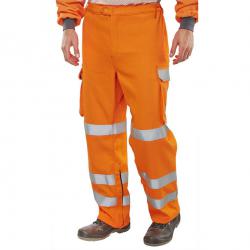 Cheap Stationery Supply of Click Arc Flash Trousers GO/RT Fire Retardant Hi-Vis Orange 30 CARC52OR30 *Up to 3 Day Leadtime* 151106 Office Statationery