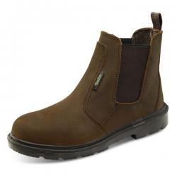 Cheap Stationery Supply of Click Traders S3 PUR Dealer Boot PU/Rubber/Leather Size 5 Brown CTF42BR05 *Up to 3 Day Leadtime* 154574 Office Statationery