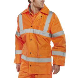 Cheap Stationery Supply of B-Seen High Visibility Lightweight EN471 Jacket 4XL Orange TJ8OR4XL *Up to 3 Day Leadtime* 154650 Office Statationery