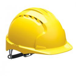 Cheap Stationery Supply of JSP EVO2 Safety Helmet HDPE 6-point Polyethylene Harness EN397 Standard Yellow AJF030-000-200 155251 Office Statationery