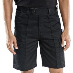 Cheap Stationery Supply of Super Click Workwear Shorts Cargo Pocket Size 30 Black CLCPSBL30 *Up to 3 Day Leadtime* 155966 Office Statationery