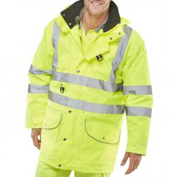Cheap Stationery Supply of B-Seen Elsener 7 In 1 High Visibility Jacket 2XL Saturn Yellow 7IN1SYXXL *Up to 3 Day Leadtime* 157011 Office Statationery