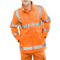 Cheap Stationery Supply of Bseen High-Vis Soft Shell Jacket EN20471 GO/RT3279 4XL Orange SS20471OR4XL*Up to 3 Day Leadtime* 158176 Office Statationery