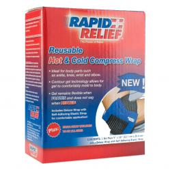 Cheap Stationery Supply of Rapid Relief Universal Reusable Hot/Cold Compress Wrap 5in x 10in RA11250 *Up to 3 Day Leadtime* 158247 Office Statationery