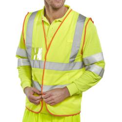 Cheap Stationery Supply of B-Safe Pre-Pack Vest Multipurpose Reflective XL Saturn Yellow BS061XL *Up to 3 Day Leadtime* 158286 Office Statationery