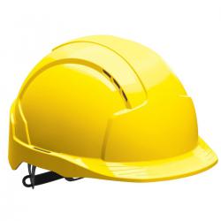 Cheap Stationery Supply of JSP EVOLite Safety Helmet ABS 6-point Terylene Harness EN397 Standard Yellow AJB160-000-200 159713 Office Statationery