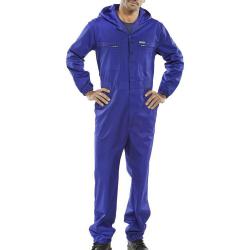 Cheap Stationery Supply of Super Click Workwear Hooded Boilersuit Royal Blue Size 36 PCBSHCAR36 *Up to 3 Day Leadtime* 160314 Office Statationery