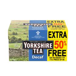 Cheap Stationery Supply of Yorkshire Tea Decaffeinated 0403388 Pack of 120 162062 Office Statationery