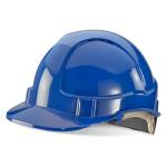 B-Brand Wheel Ratchet Vented Safety Helmet Blue Ref BBVSHRHB *Up to 3 Day Leadtime*