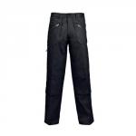 SuperTouch (40 inch) Action Trousers Polyester Cotton Multiple Zipped Pockets Regular (Black) 18FA7