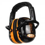 QED31 Ear Defender Folding Black/Orange Ref QED31 *Up to 3 Day Leadtime*