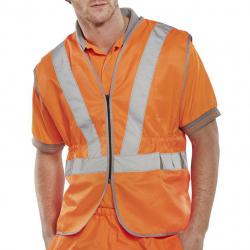 Cheap Stationery Supply of B-Seen High Visibility Railspec Standard Vest XL Orange RSV02XL *Up to 3 Day Leadtime* 166373 Office Statationery