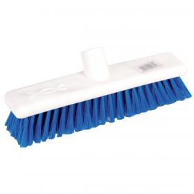 Robert Scott & Sons Abbey Hygiene (12 Inch) Washable Soft Bristle Broom Head (Blue/White) 102910BLUE