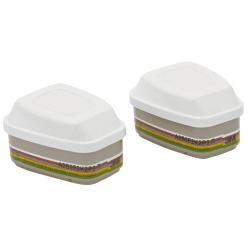 Cheap Stationery Supply of 3M ABEK2P3R Filter Bayonet Fitting System White 6099 Pair *Up to 3 Day Leadtime* 168588 Office Statationery