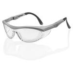 B-Brand Utah Safety Spectacles Clear/Grey Ref BBUTSGYF [Pack 10] *Up to 3 Day Leadtime*