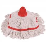 Robert Scott and Sons Hygiemix T1 (250g) Socket Mop Head Cotton and Synthetic Yarn Colour-coded (Red) 103064RED