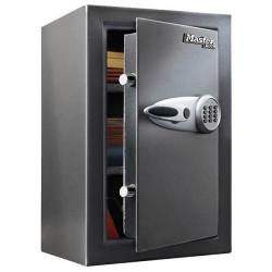 Cheap Stationery Supply of Master Lock (61.7 litre) Large Digital Security Safe Steel Programmable Digital Combination Black (Single) T6 331 Office Statationery