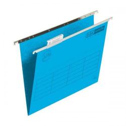 Cheap Stationery Supply of Elba Verticfile (Foolscap) Ultimate Suspension File Manilla 240gsm 15mm V-Base Blue (Pack of 50) 100331115 Office Statationery