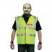 Fire Warden Vest High Visibility Yellow Vest Extra Large Ref WG30106