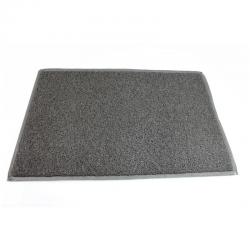 Cheap Stationery Supply of Floortex Outdoor Mat Vinyl Fibre Surface Vinyl Back (600x900mm) Grey FC46090TWISG Office Statationery