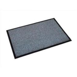 Cheap Stationery Supply of Floortex Outdoor Mat Vinyl Fibre Surface Vinyl Back (900x1500mm) Grey FC490150TWISG Office Statationery