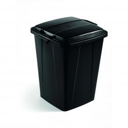 Cheap Stationery Supply of Durable Durabin Slim Bin for Recycling Waste 90 Litre Capacity 515x485x605mm Black 1800474221 273648 Office Statationery
