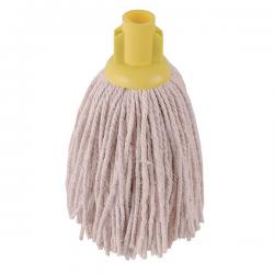 Cheap Stationery Supply of 2Work PY Smooth Socket Mop 12oz Yellow (Pack of 10) 2W04302 2W04302 Office Statationery