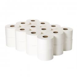 Cheap Stationery Supply of 2Work Micro Twin Toilet Roll 2-Ply White 125m (Pack of 24) 2W06439 2W06439 Office Statationery