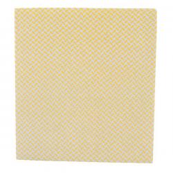Cheap Stationery Supply of 2Work Heavy Duty Non-woven Cloth 380x400mm Yellow (Pack of 5) 2W08163 2W08163 Office Statationery