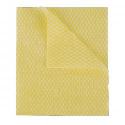Cheap Stationery Supply of 2Work Economy Cloth 420x350mm Yellow (Pack of 50) 2W08171 2W08171 Office Statationery