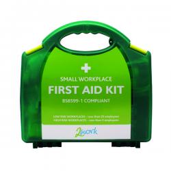 Cheap Stationery Supply of 2Work BSI Compliant First Aid Kit Small 2W99437 2W99437 Office Statationery