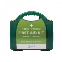 Cheap Stationery Supply of 2Work BSI Compliant First Aid Kit Medium 2W99438 2W99438 Office Statationery