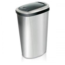 Cheap Stationery Supply of Press Top Stainless Steel Bin with Inner Liner 40 Litre 508418 Office Statationery