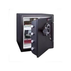Cheap Stationery Supply of SentrySafe Big Bolts (34.8L) Fire Water Safe Dial Lock 1 Hour Fire Protection 24 Hours Water Resistance (Black) SFW123DTB Office Statationery