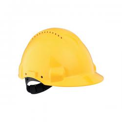 Cheap Stationery Supply of 3M Ventilated Safety Helmet with Uvicator Sensor Disc Yellow G3000CUV 3M27247 Office Statationery