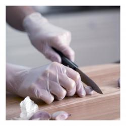 Cheap Stationery Supply of Vinyl Gloves Disposable Powder Free Large Clear 50 Pairs 4018311 Office Statationery