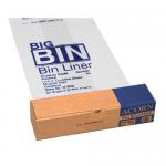 Acorn Big Bin Liners (1092 x 762mm) 160-litres Re-usable Clear/Printed (Roll of 50) 142966