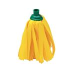 Cloth Mop Head Refill (Green) with Thick Absorbent Strands 510524