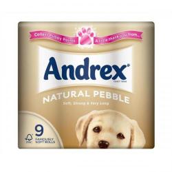 Cheap Stationery Supply of Andrex Toilet Rolls 2-Ply 240 Sheets Natural Pebble (1 x Pack of 9 Rolls) M01378 1102161 Office Statationery