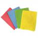 5 Star Facilities Microfibre Cleaning Cloth Colour-coded Multi-surface Red [Pack 6]