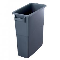 Cheap Stationery Supply of EcoSort Recycling System Midi Bin 60 Litre Capacity 275x590x635mm Grey SPICEMIDGREY1 557612 Office Statationery
