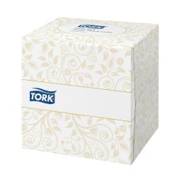 Cheap Stationery Supply of Tork Facial Tissues Cube 2 Ply 100 Sheets White 140278 Pack of 30 565564 Office Statationery