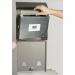 Rubbermaid Smokers Station Wall-mounted Lockable Capacity 300 Butts 254x76x317mm Steel Ref FGR1012EBK