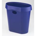 Avery (18L) Oval Flat-Backed Waste Bin with Removable Rim (Blue) DR500BLUE
