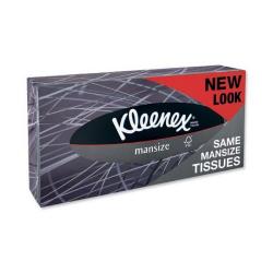 Cheap Stationery Supply of Kleenex for Men Facial Tissues Box 2-Ply 100 Sheets (White) 1103023 Office Statationery